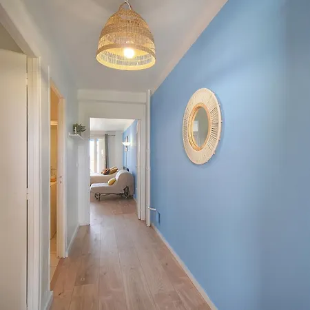 Lejlighed Frgk 'wilson Palace' Ac Wifi Fibre Terrasse 5min Des Plages Antibes