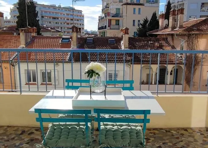 Frgk 'wilson Palace' Ac Wifi Fibre Terrasse 5min Des Plages Apartament *
